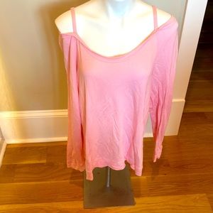 Lily Pulitzer Luxletic light weight  cold shoulder top